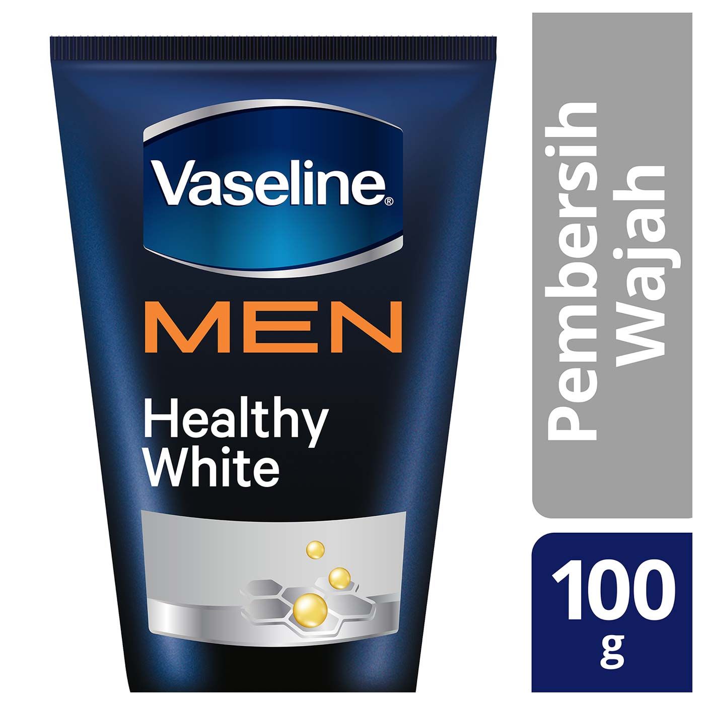 Vaseline Men Face Wash Healthy White 100 g - 1