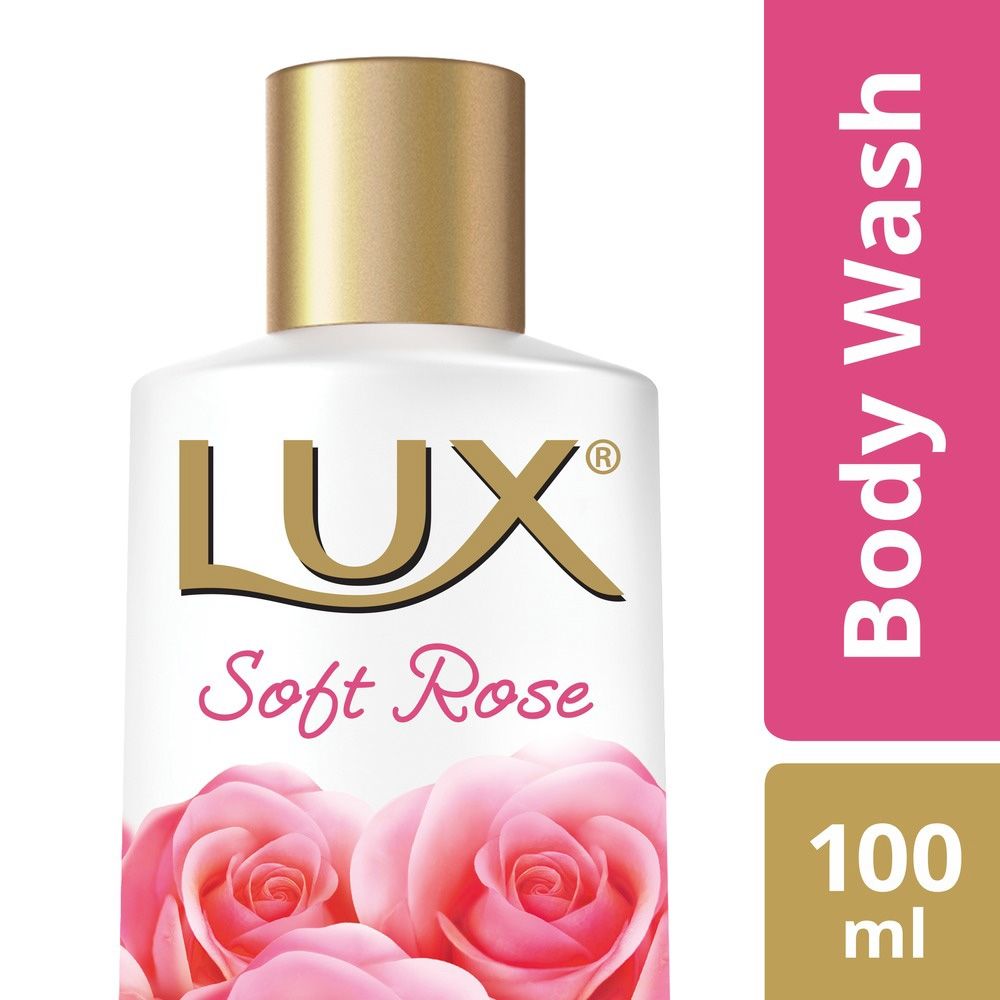 Lux Sabun Cair Soft Rose Bottle 100ml (Pack Of 3) - 1