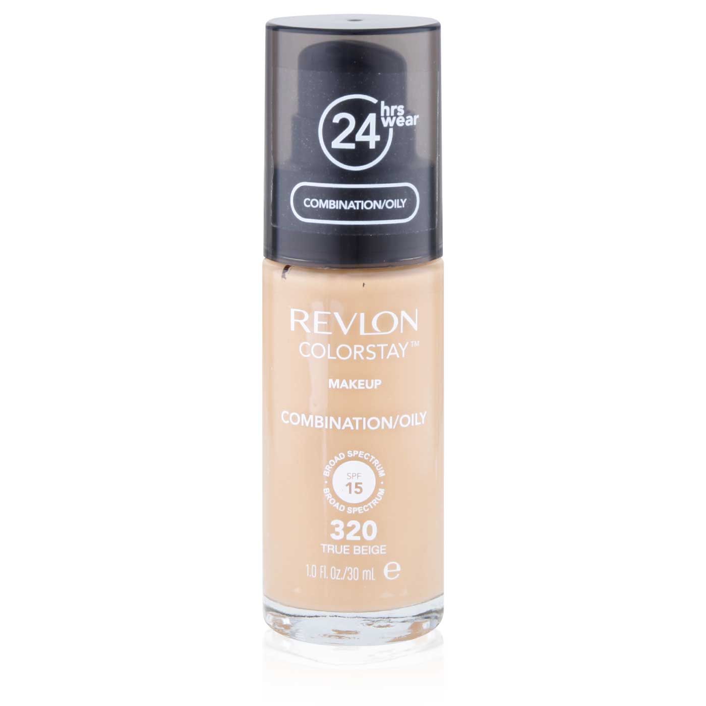 Revlon Colorstay Makeup Combination/Oily True Beige w/ Pump - 1
