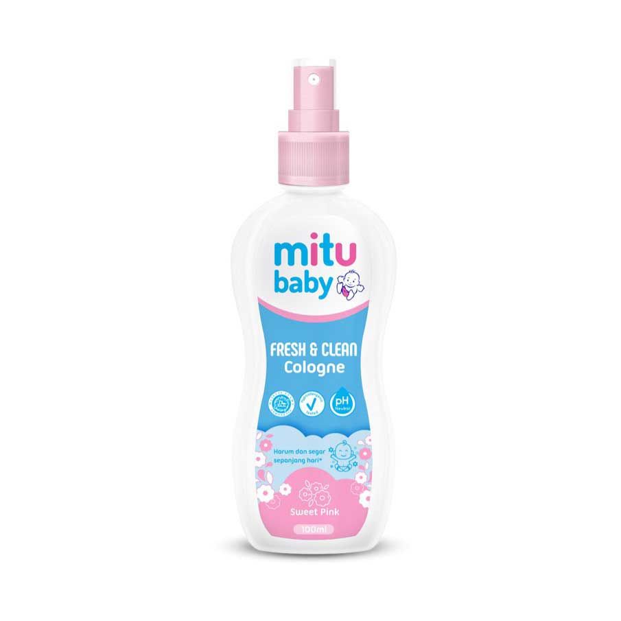 Mitu Baby Cologne Spray Pink Btl 100ml New - 1