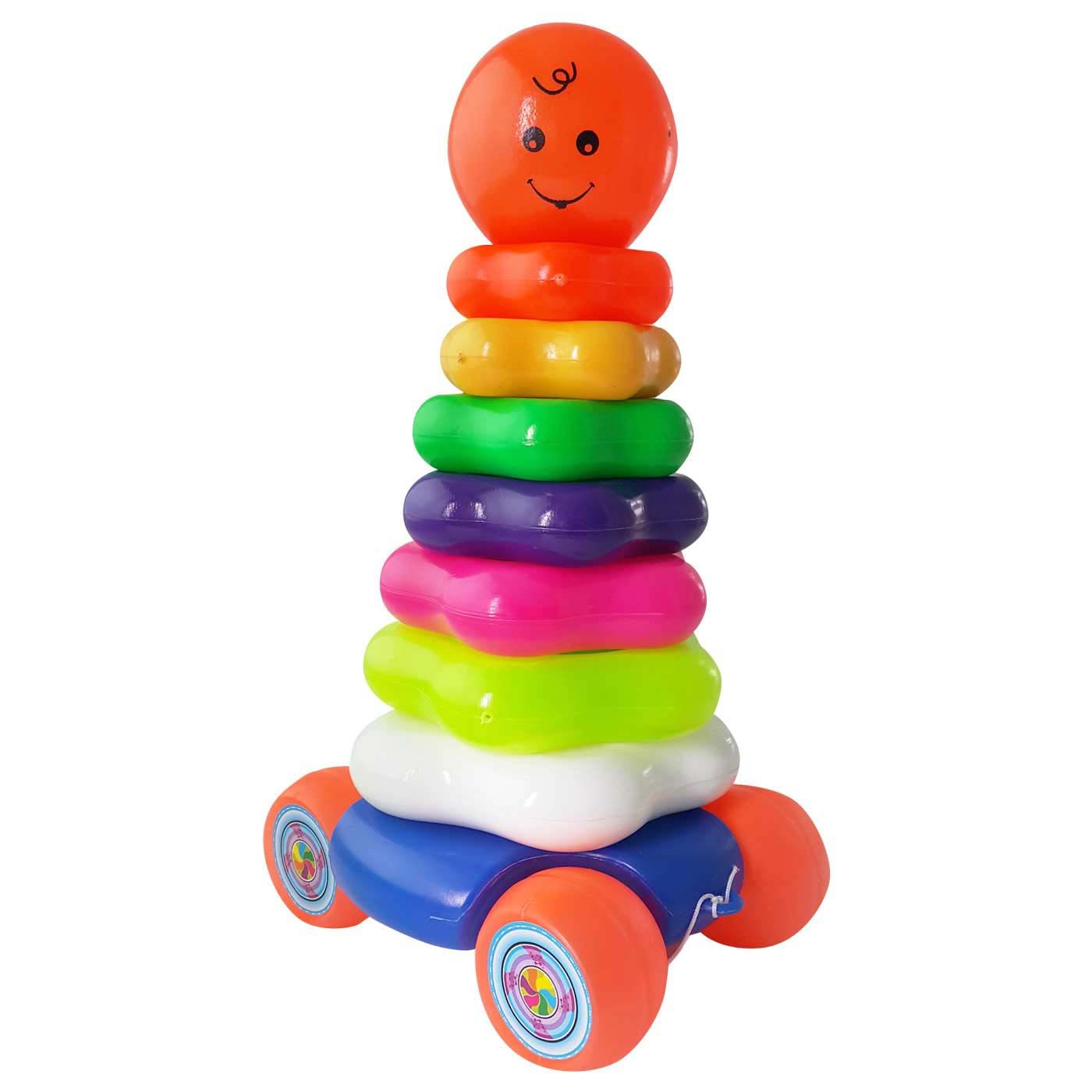 Ocean Toy Stacking Ring Donuts - Smile- BIRT - 1