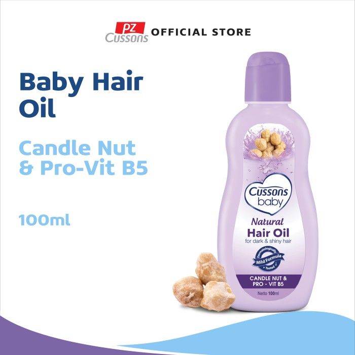 Cussons Baby Natural Hair Oil Candle Nut 100ml - 1