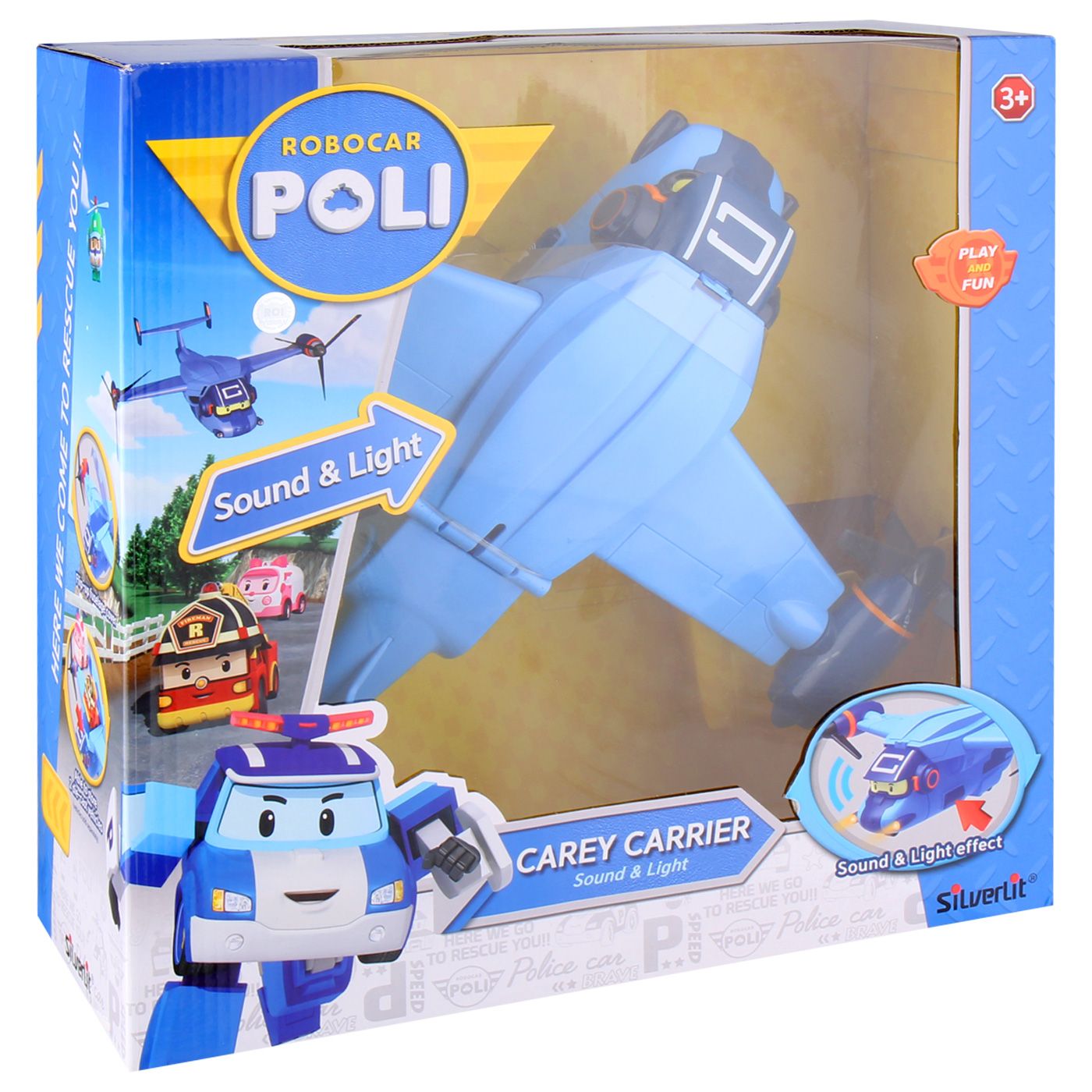 Robocar Poli Light Carry Case & Transforming Poli - 2