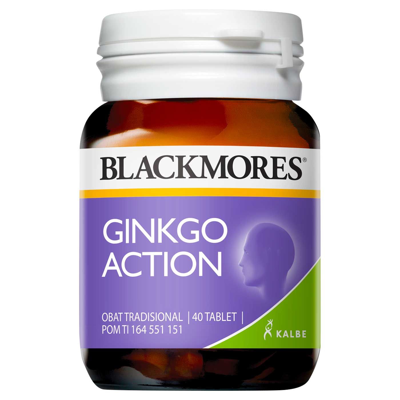 Blackmores Ginkgo Action 40 Tablets - 1