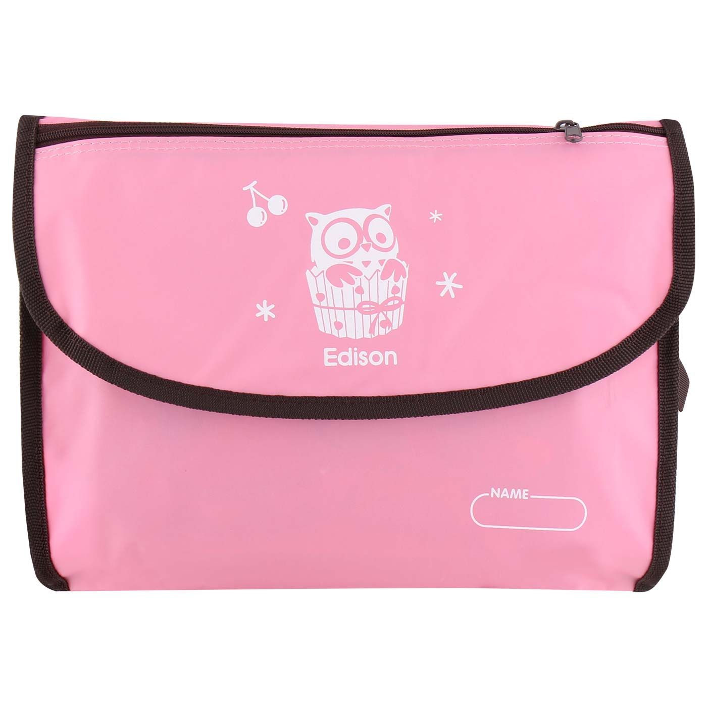 Edison Stainless Lunch Box With Pouch Pink - 2