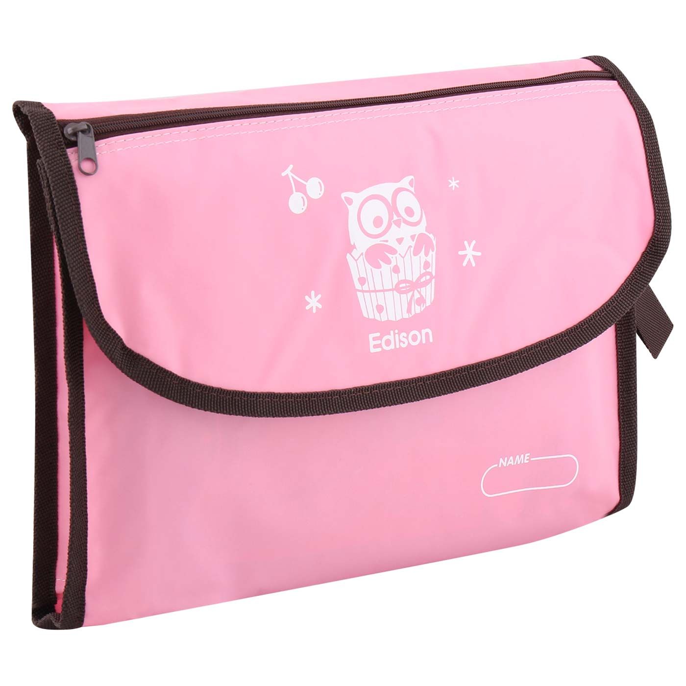 Edison Stainless Lunch Box With Pouch Pink - 3
