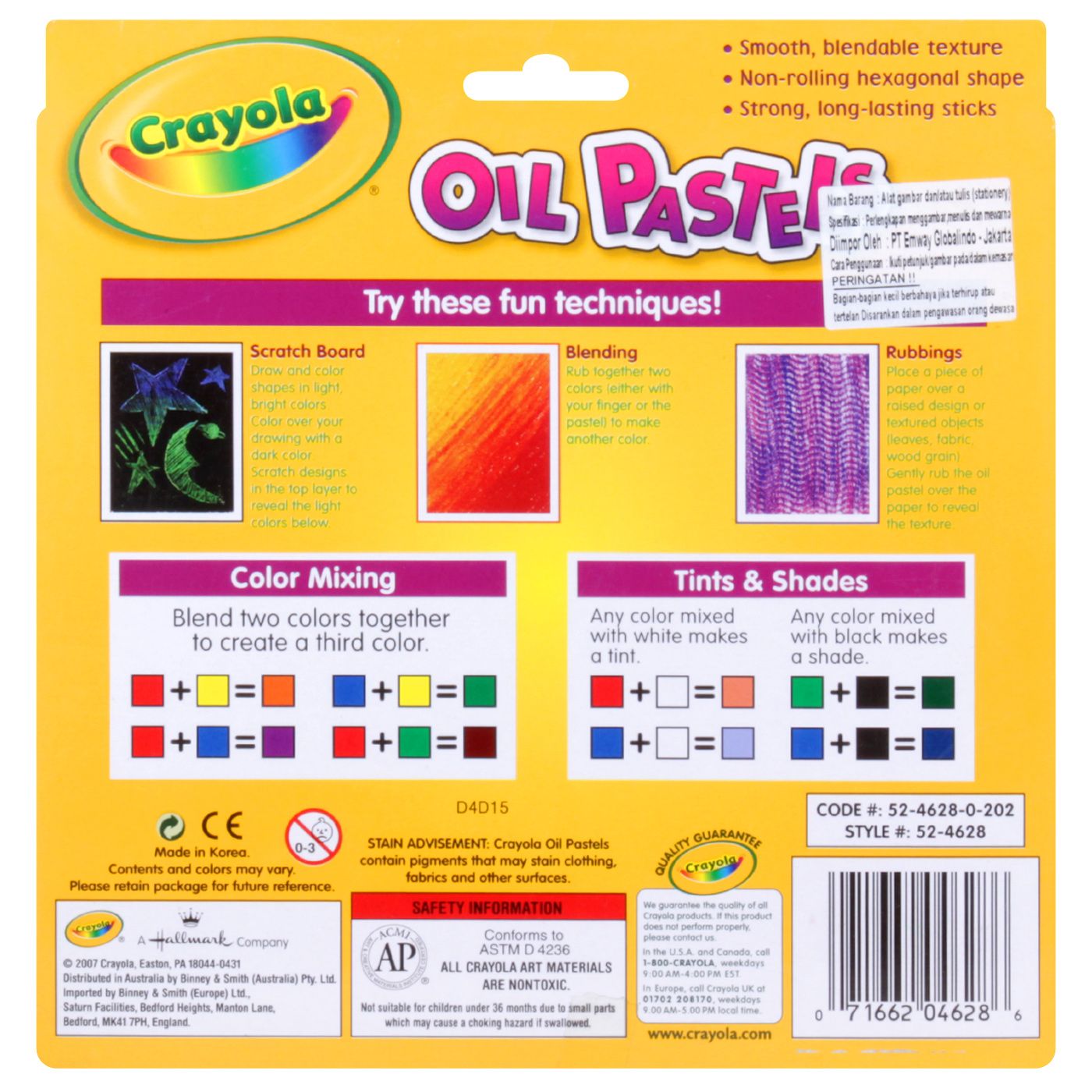 CRAYOLA 28 Ct Oil Pastels - 2