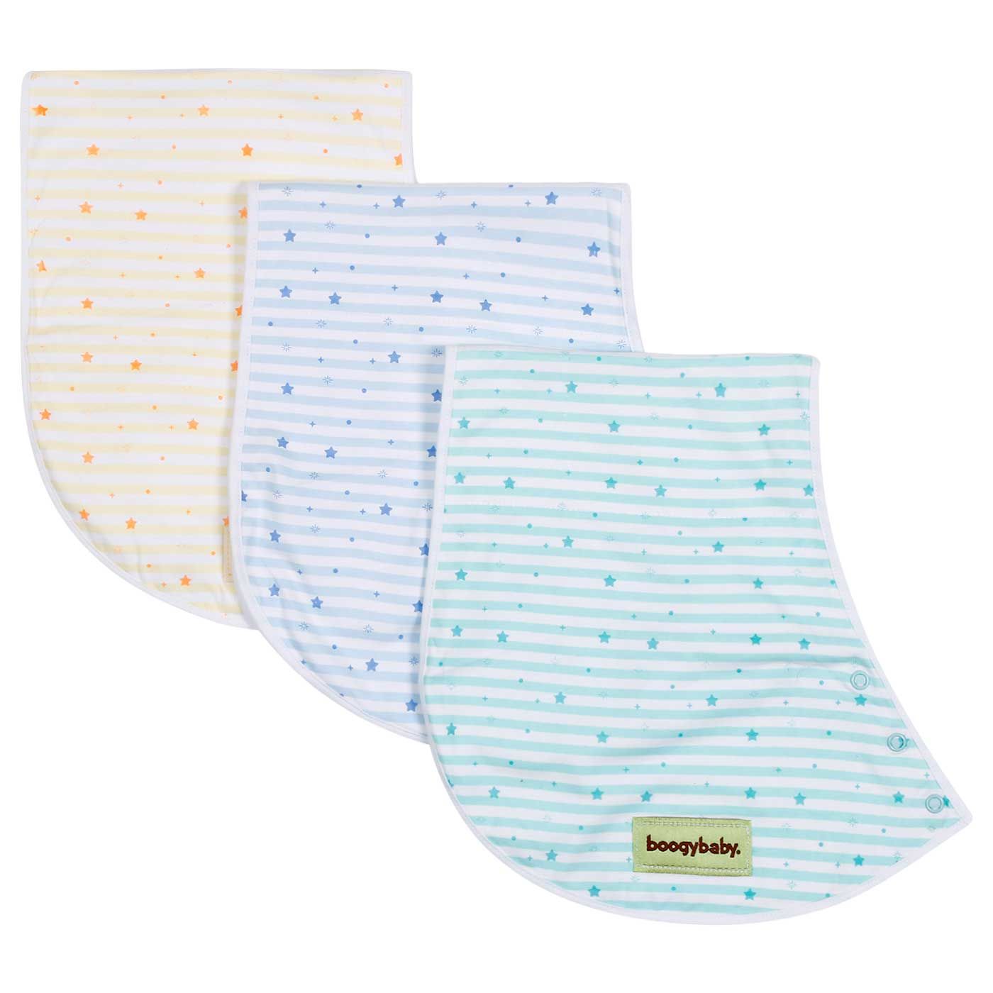 Boogybaby Pipi Burping Cloth - Stardust (Isi 3) - 1