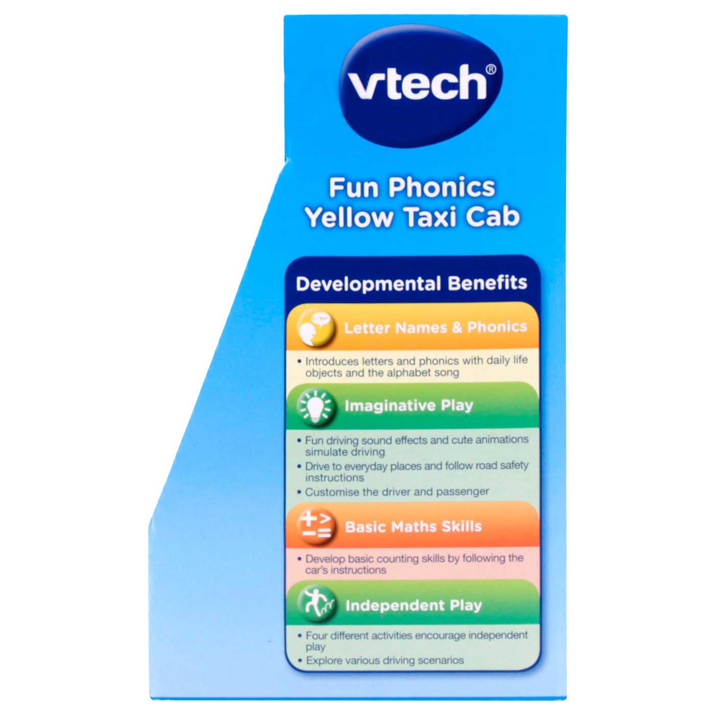 Vtech Fun Phonics Yellow Taxi Cab - 3