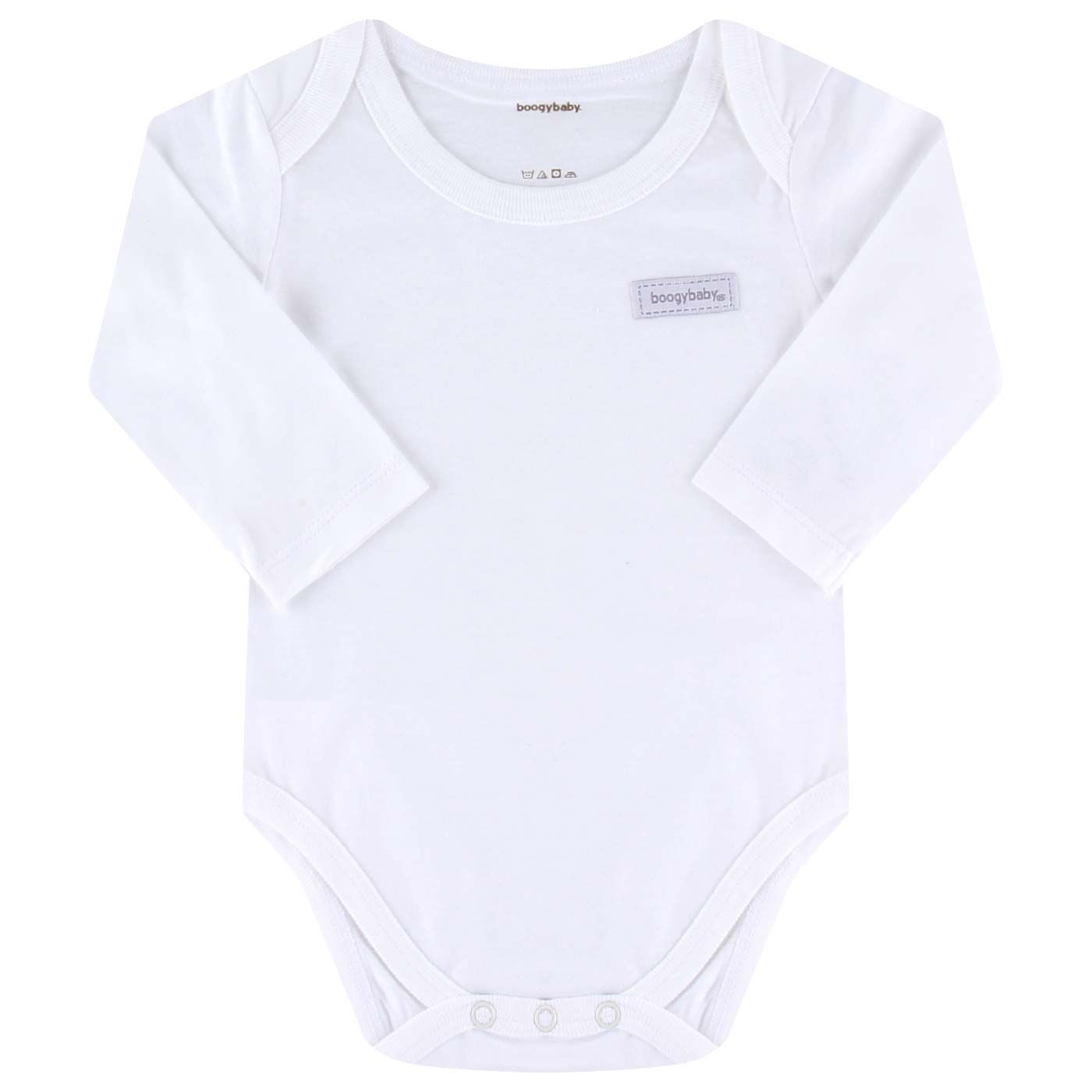 Boogybaby Jumpsuit-0-3Month-White - 1