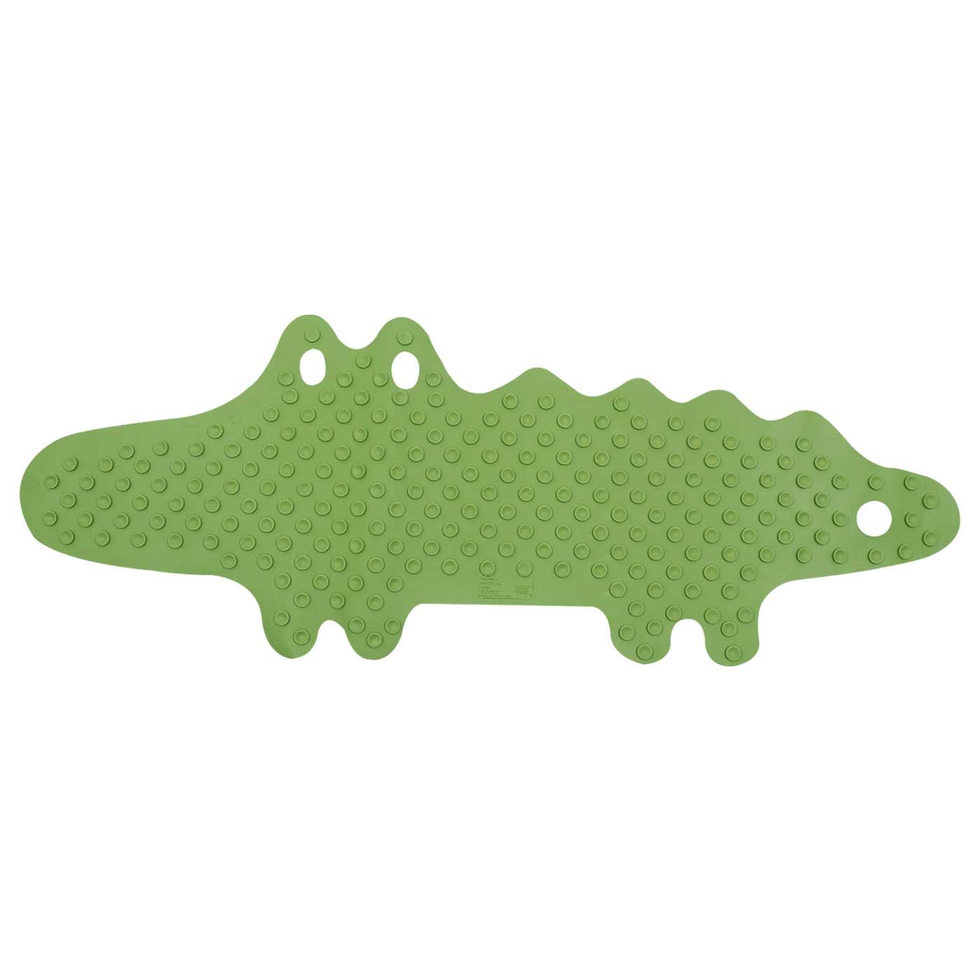 IKEA Patrull Bathtub Mat Green Crocodile - 1