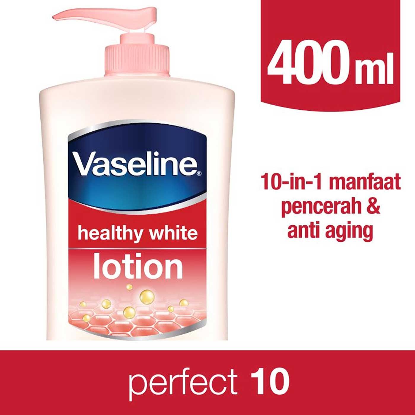 Vaseline Lotion Healthy White Perfect 10 400ml - 2