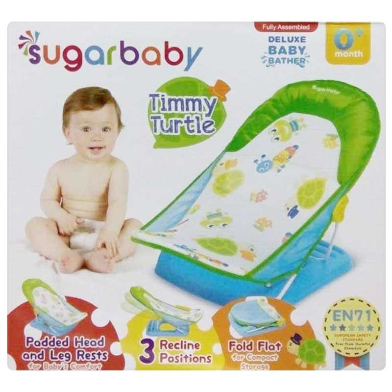Sugar Baby Deluxe Baby Bather - Timmy Turtle - 2
