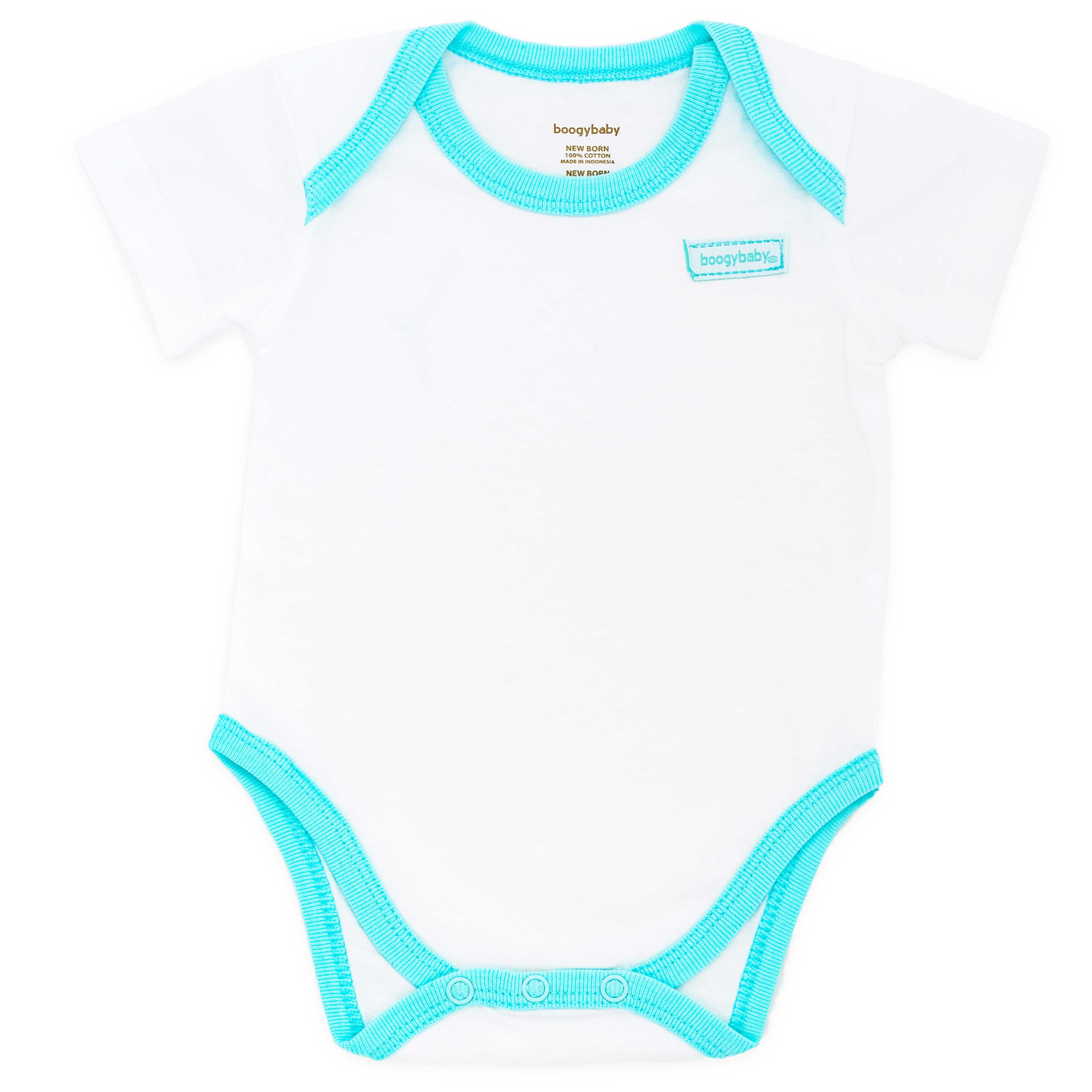 Boogybaby Body Suit-0-3Month-Green - 1
