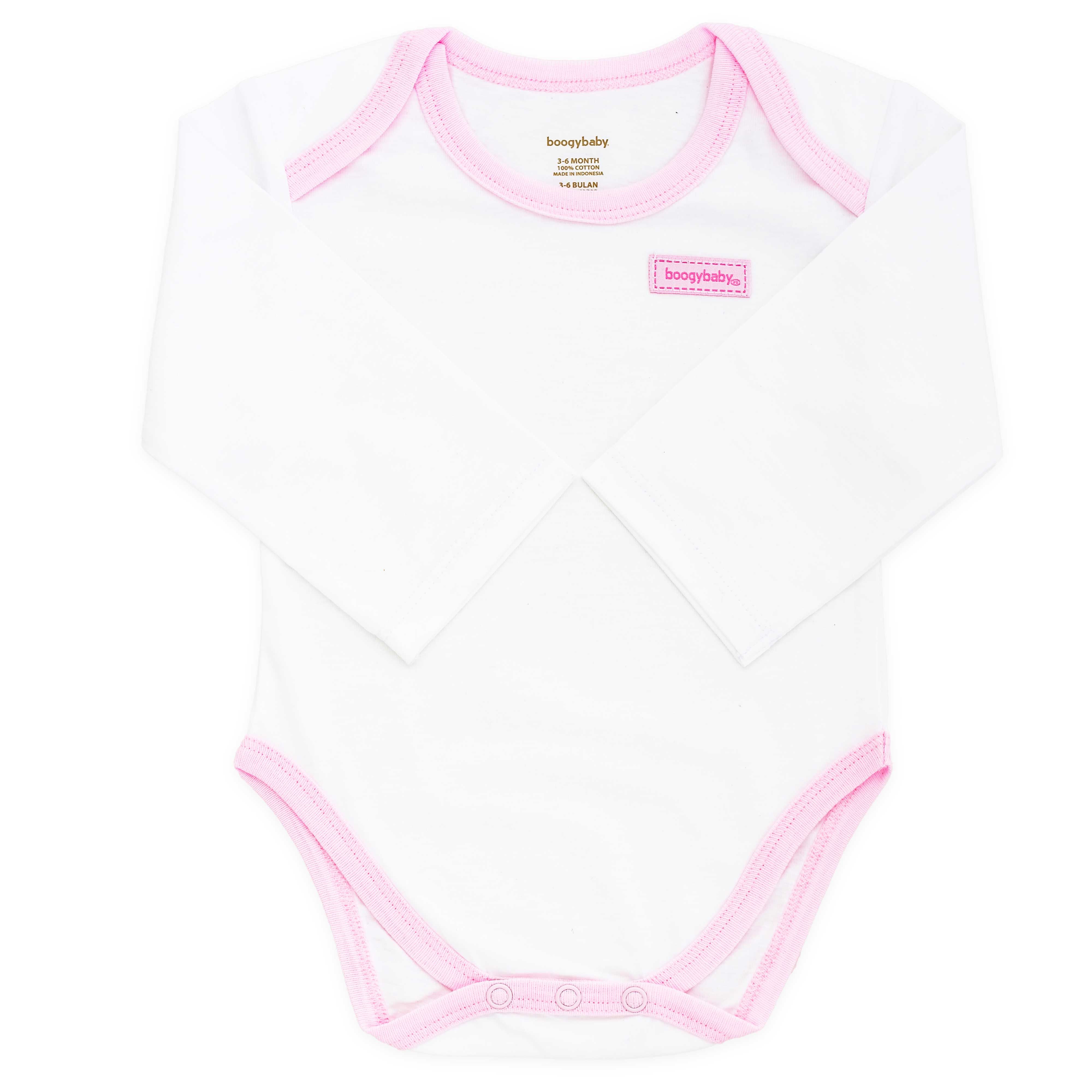Boogybaby Jump Suit-9-12Month-Pink - 1