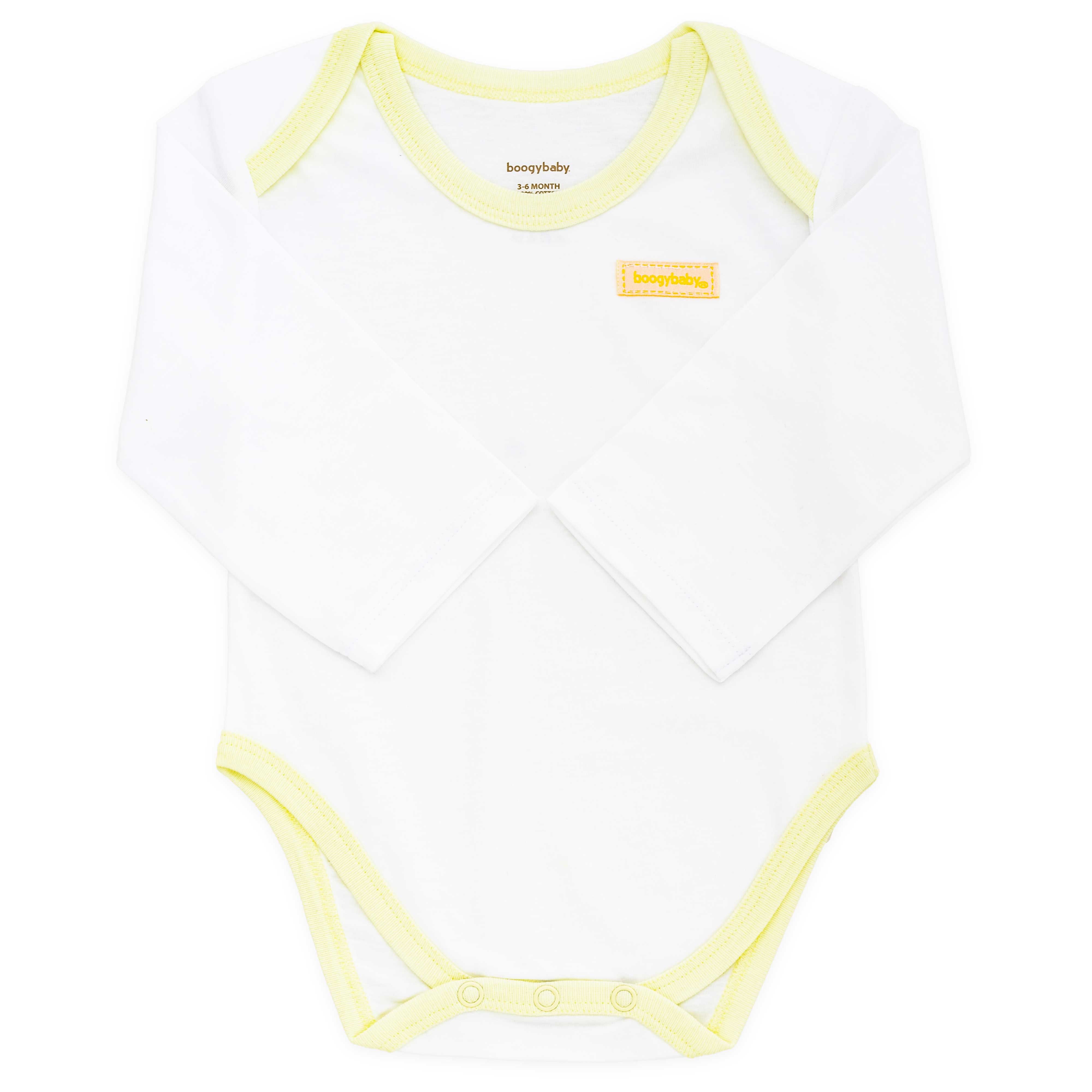 Boogybaby Jump Suit-6-9Month-Yellow - 1