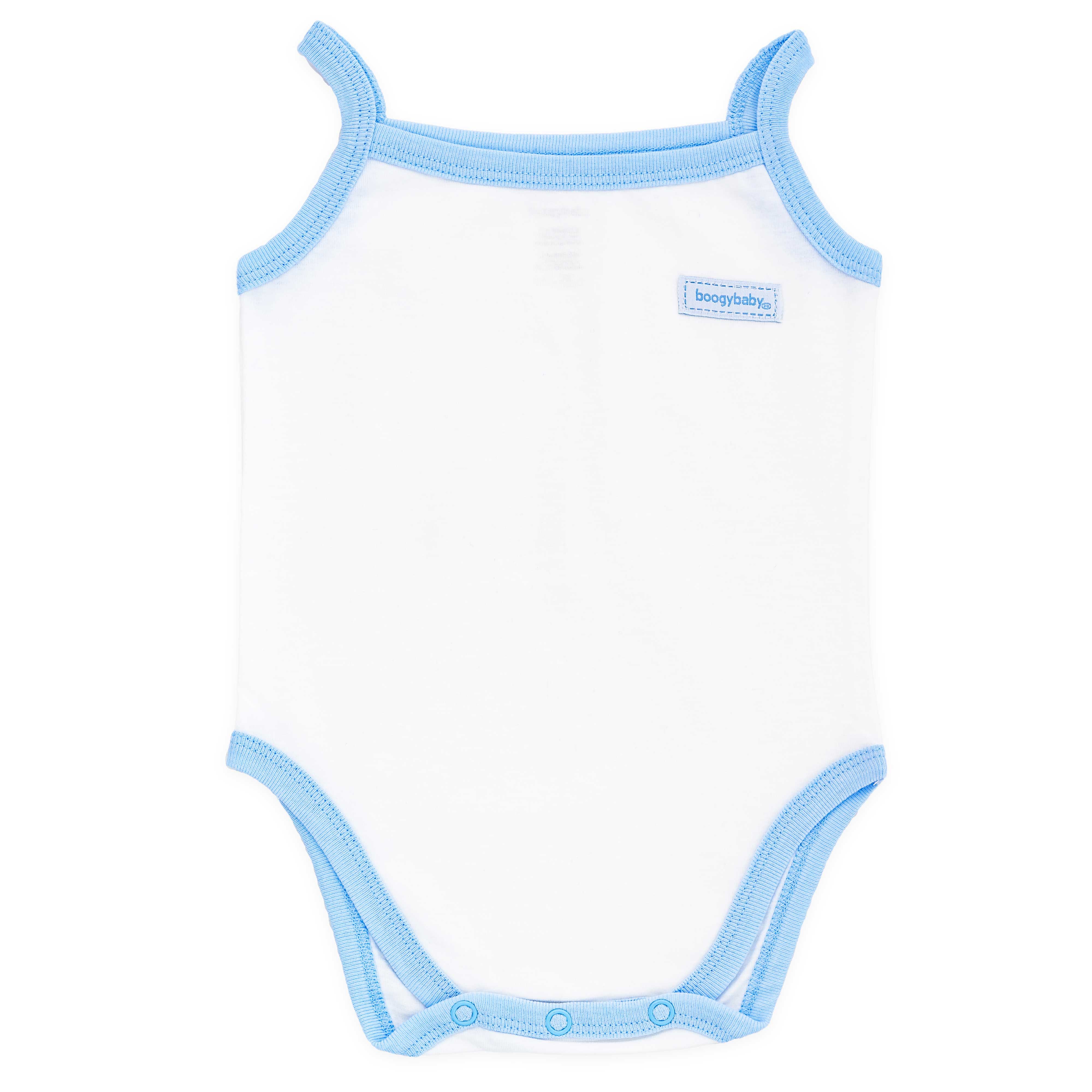 Boogybaby Tank Suit-0-3Month-Blue - 1