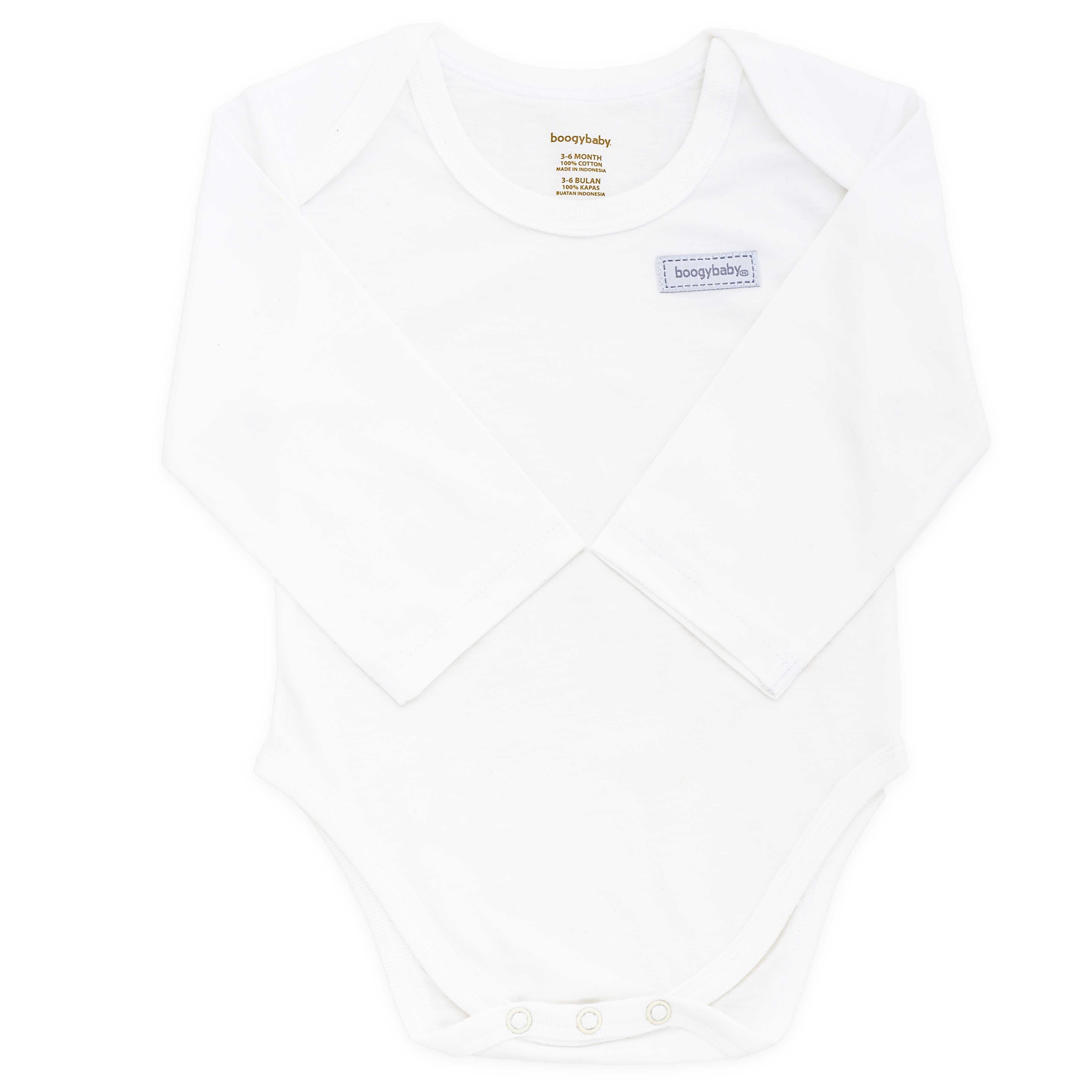 Boogybaby Jump Suit-9-12Month-White - 1