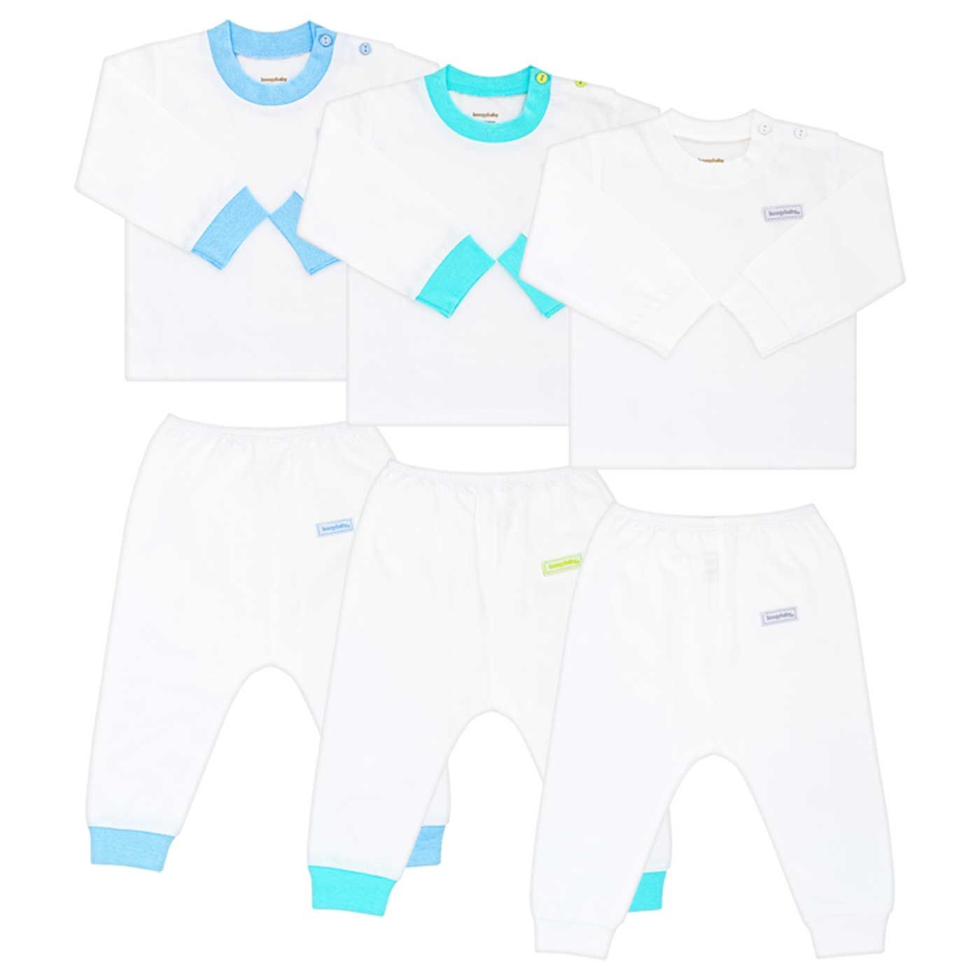 Boogybaby Long Top And Trousers Boy-6-9Month (Isi 3) - 1