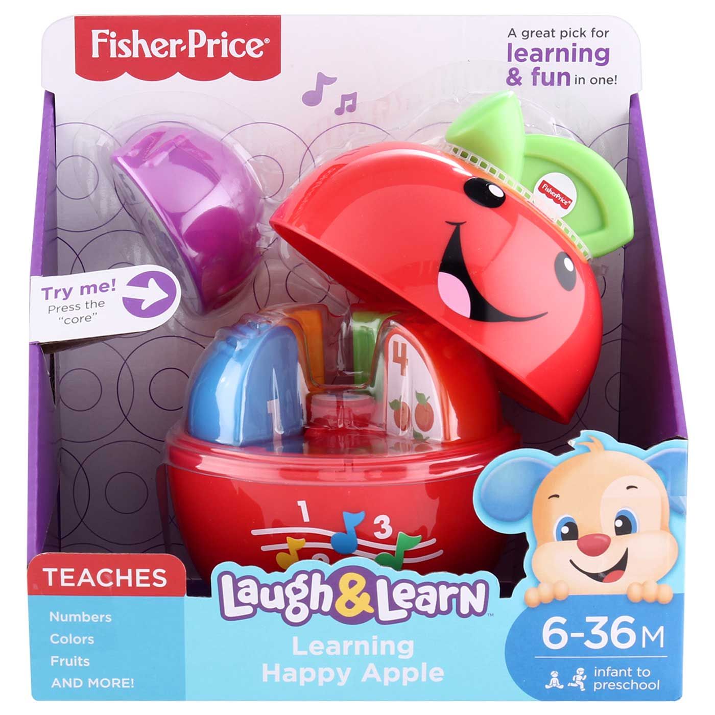 Fisher Price Laugh & Learn Learning Happy Apple - 2