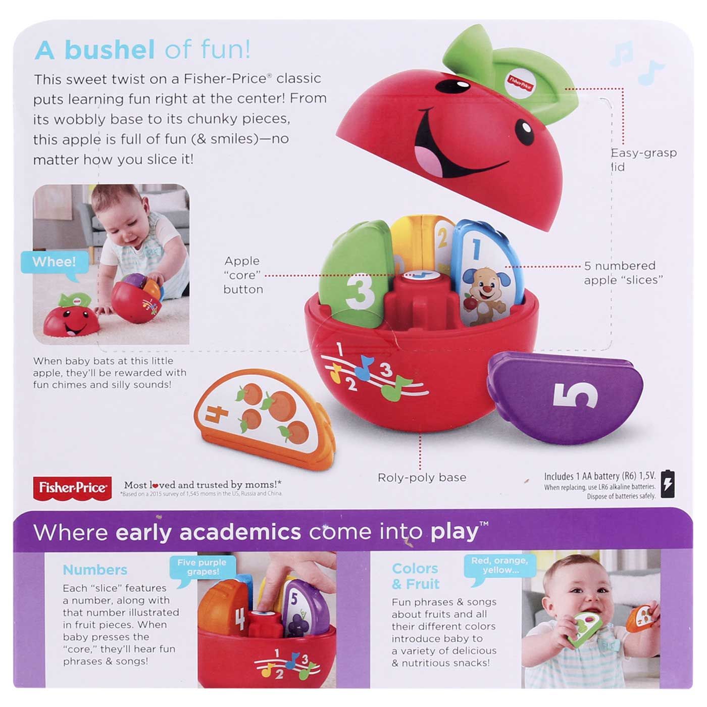Fisher Price Laugh & Learn Learning Happy Apple - 4