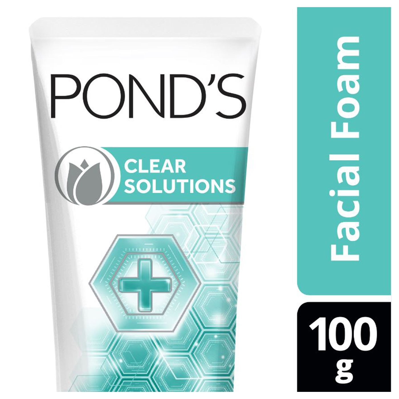 Ponds Clear Solution Scrub Pembersih Wajah 100g - 1