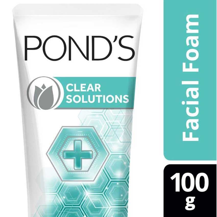 Ponds Clear Solution Scrub Pembersih Wajah 100g - 2