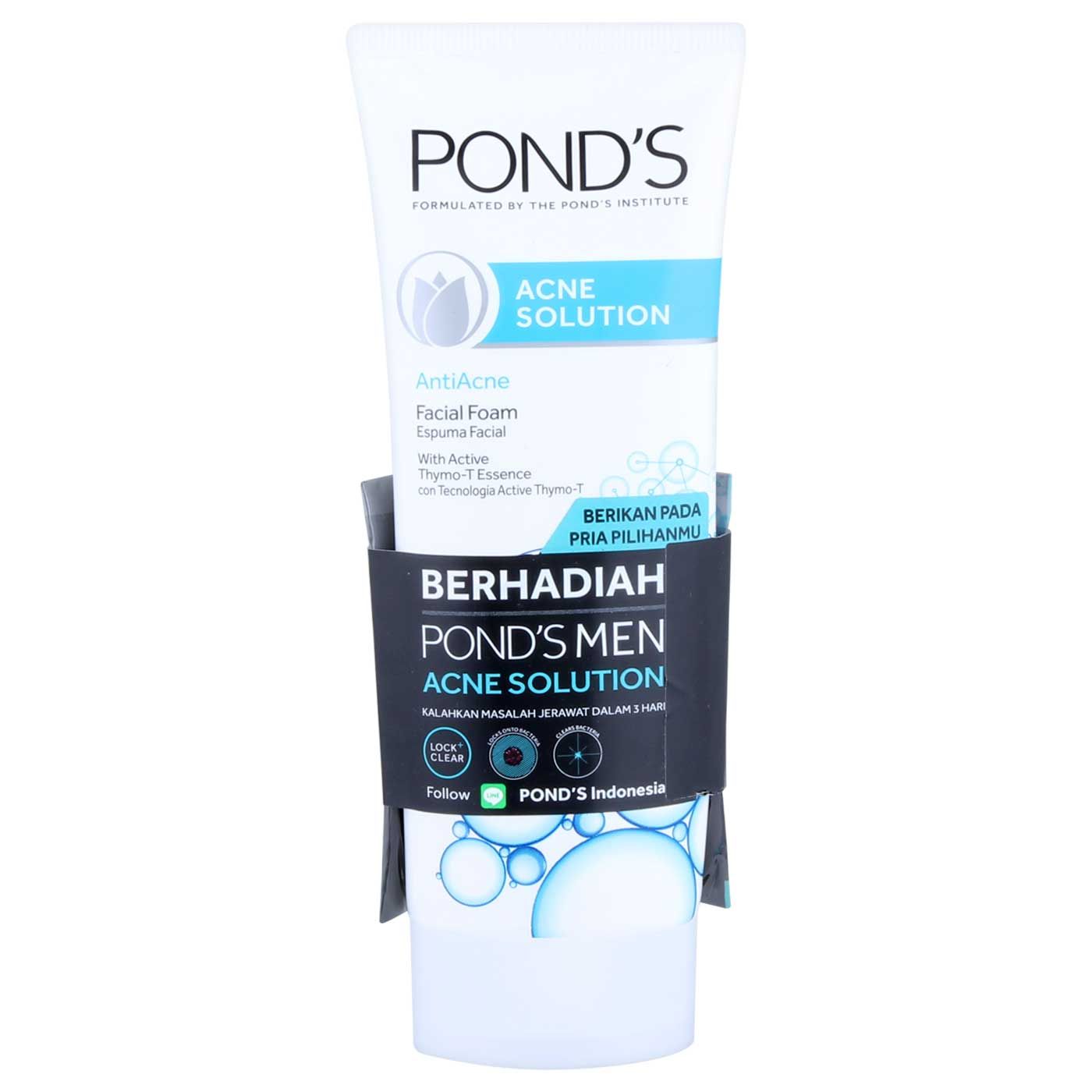 Pond'S Acne Solution Facial Foam 100g - 1