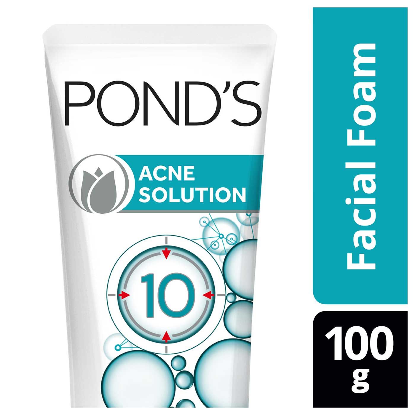 Pond'S Acne Solution Facial Foam 100g - 2