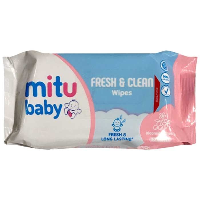 Mitu Baby Pack Regular Pink 20'S - 1