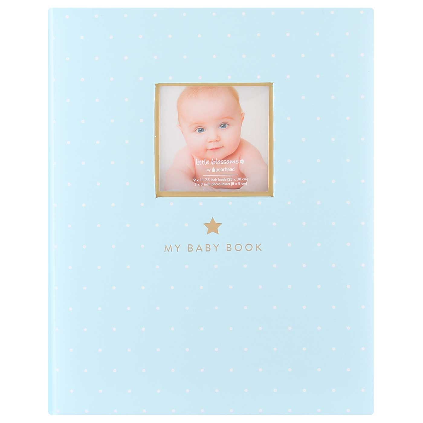 Sweet Welcome Babybook Blue - 1