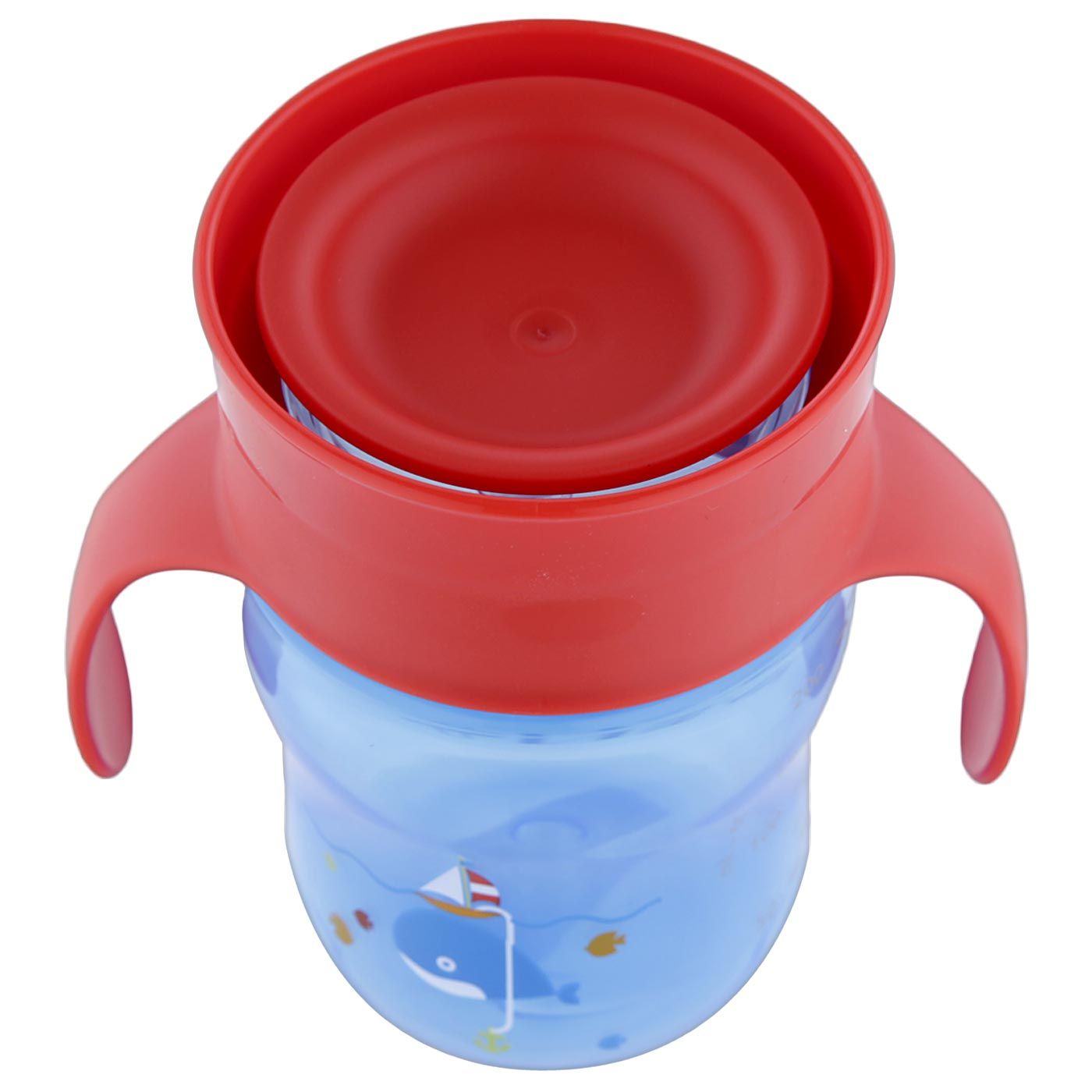 Philips Avent Grown Up Cup 9+ Blue Red 260ml - 5