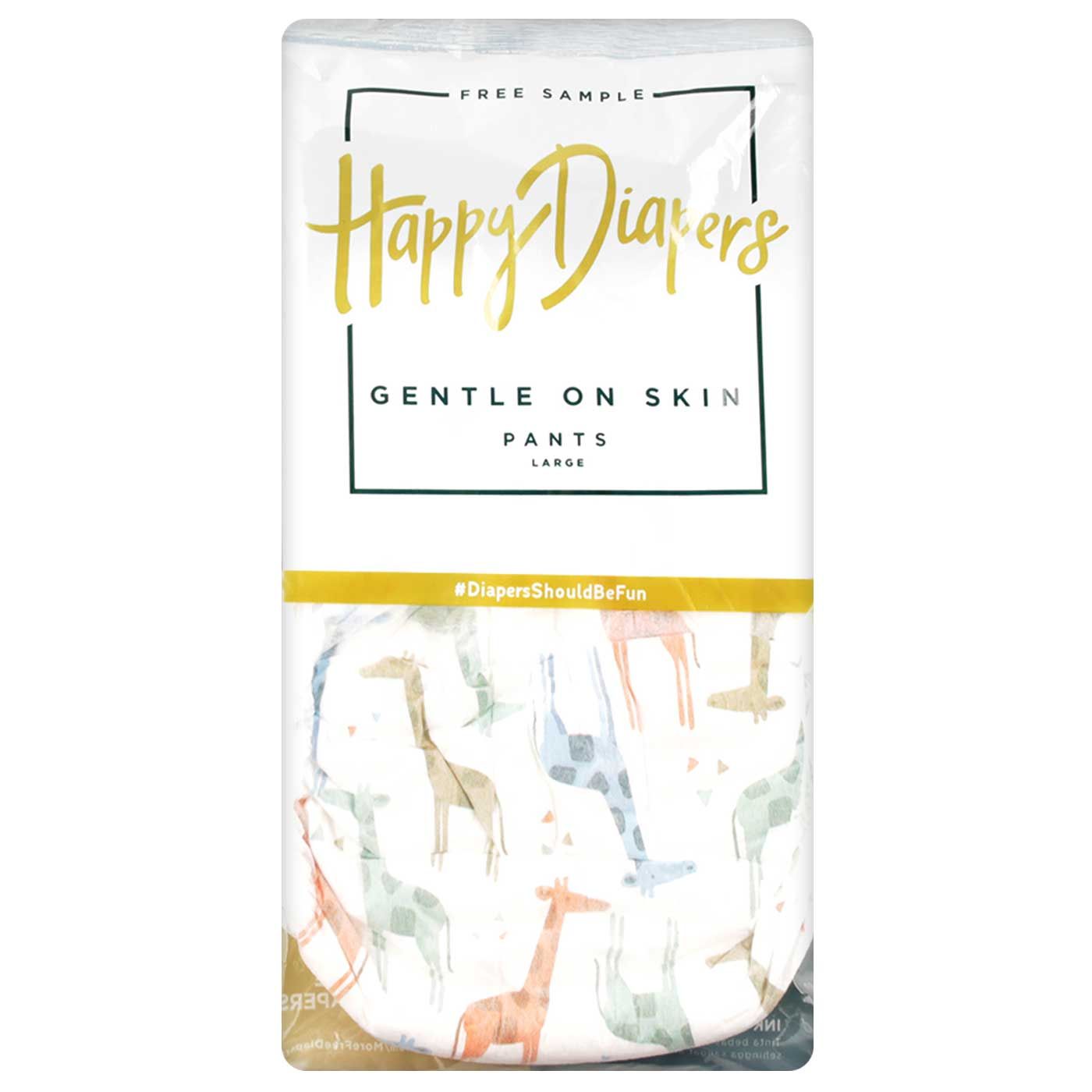 Happy Diapers One Day Package L 4's - 6