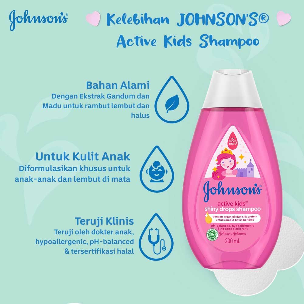 Johnson's Baby Soft & Shiny Shampoo 200ml - 3