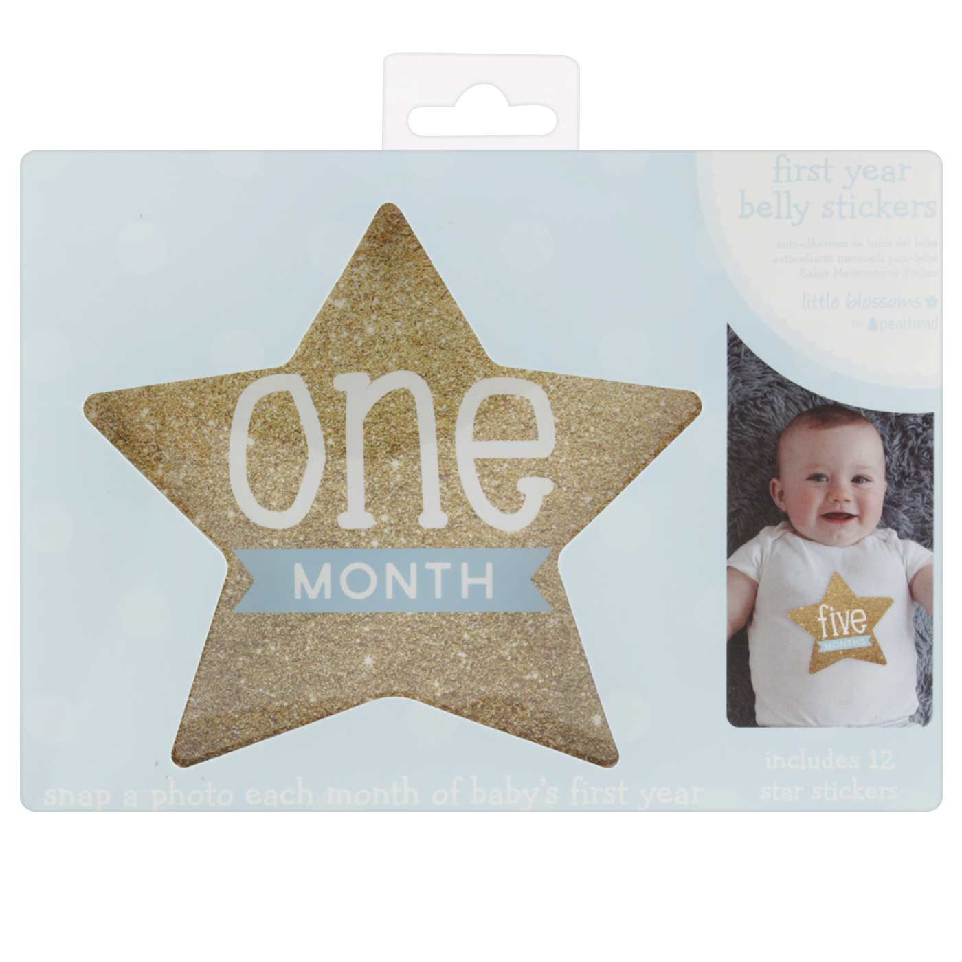 Pearhead First Year Star Stickers - 3