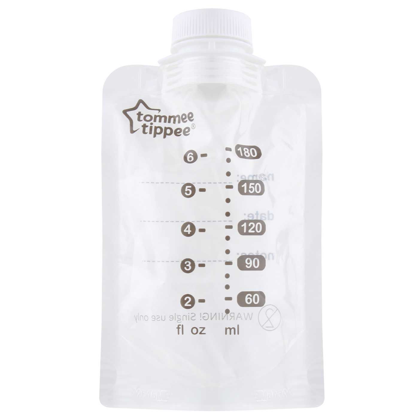 Tommee Tippee BMM Breast Milk Pouch Bottle - 6