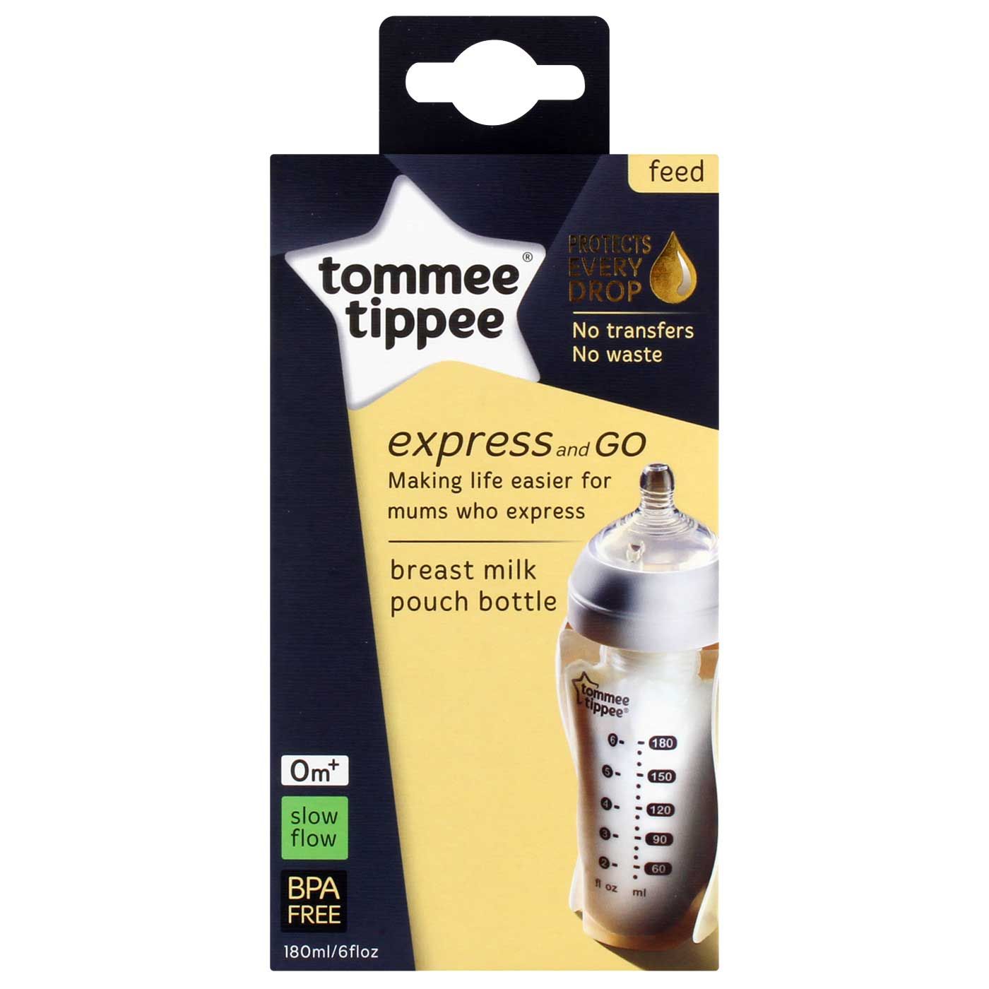 Tommee Tippee BMM Breast Milk Pouch Bottle - 8