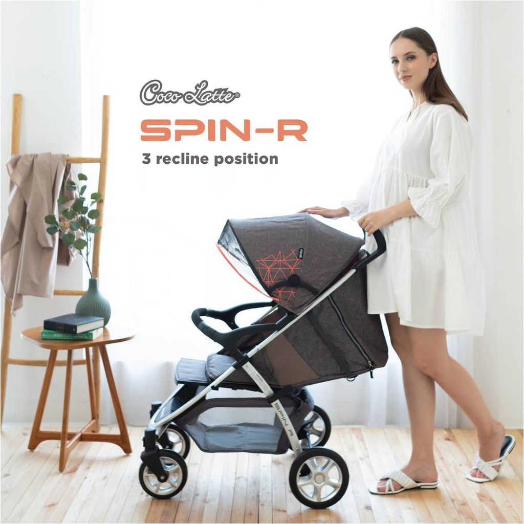 Cocolatte Stroller Cl 909 Spin R - Orange - 4