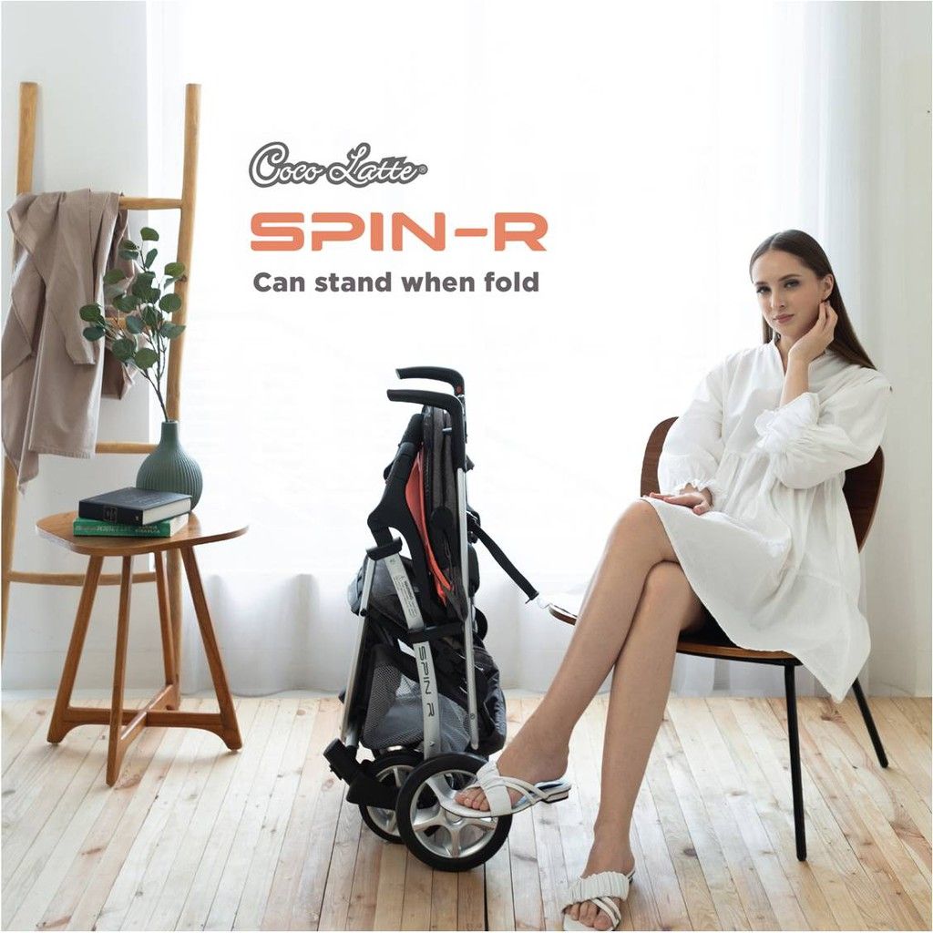 Cocolatte Stroller Cl 909 Spin R - Orange - 5
