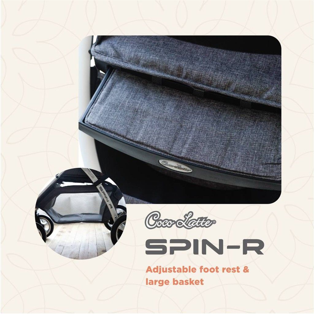 Cocolatte Stroller Cl 909 Spin R - Orange - 3