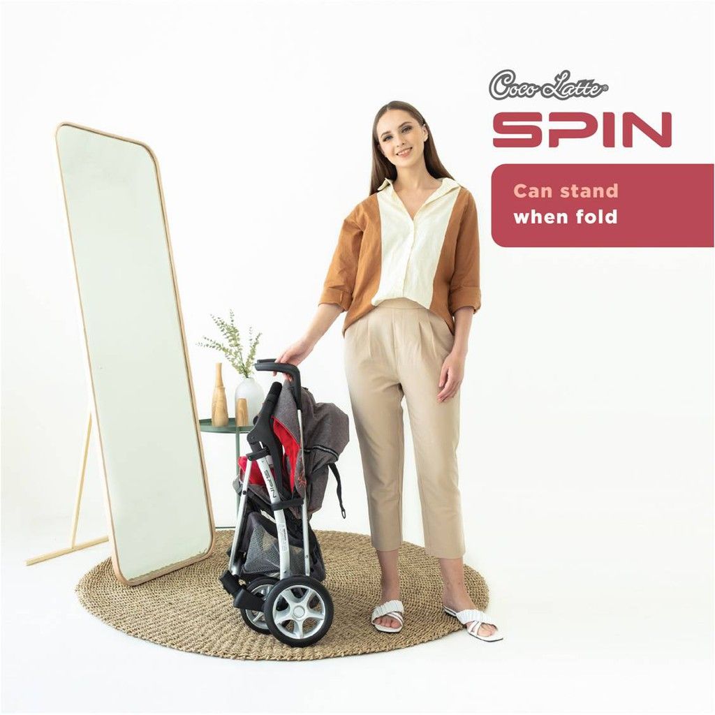 Cocolatte Stroller 905 Spin - Red - 5