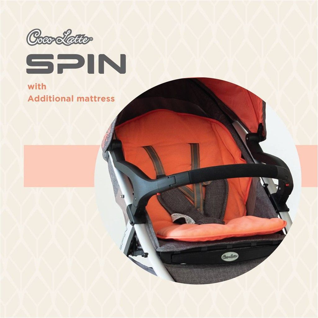 Cocolatte Stroller 905 Spin - Orange - 3