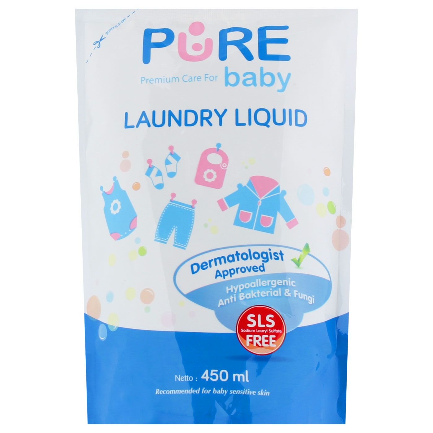 PUREBB Laundry Liquid Refill 450ml - 1