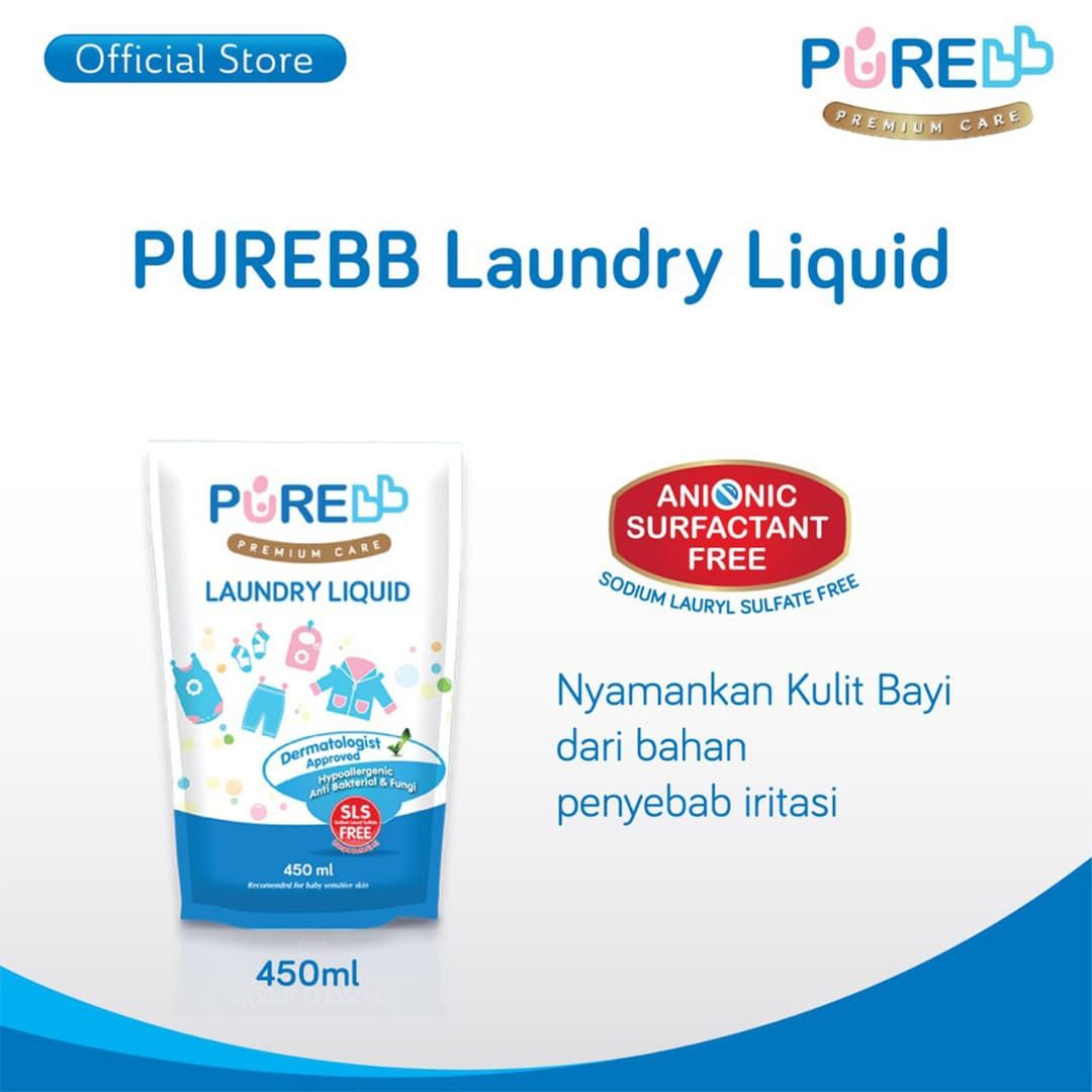PUREBB Laundry Liquid Refill 450ml - 2