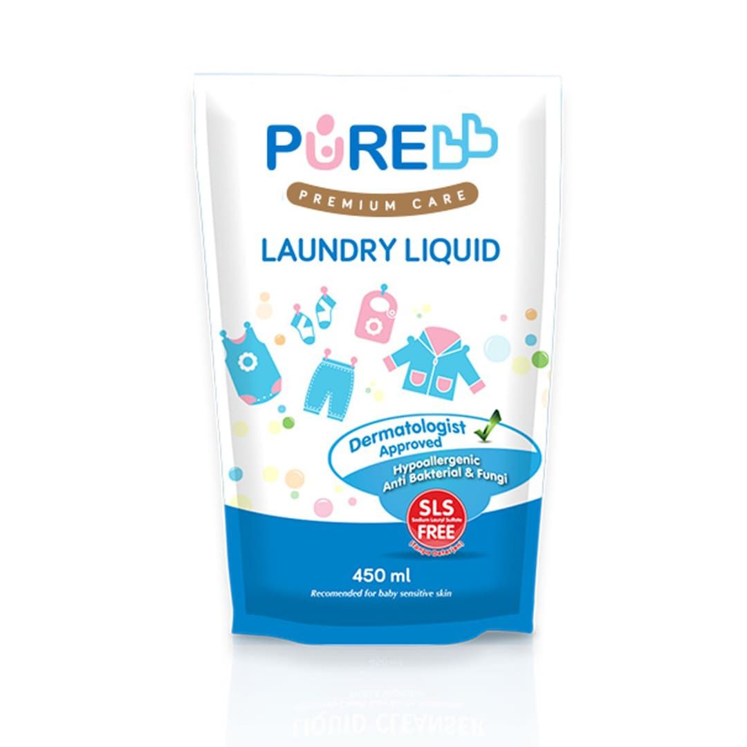 PUREBB Laundry Liquid Refill 450ml - 4