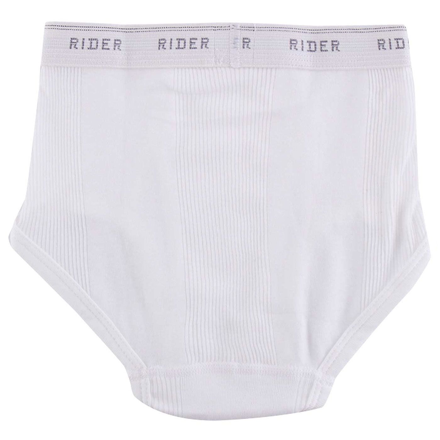 Rider Basic Boys Brief White-28 - 2