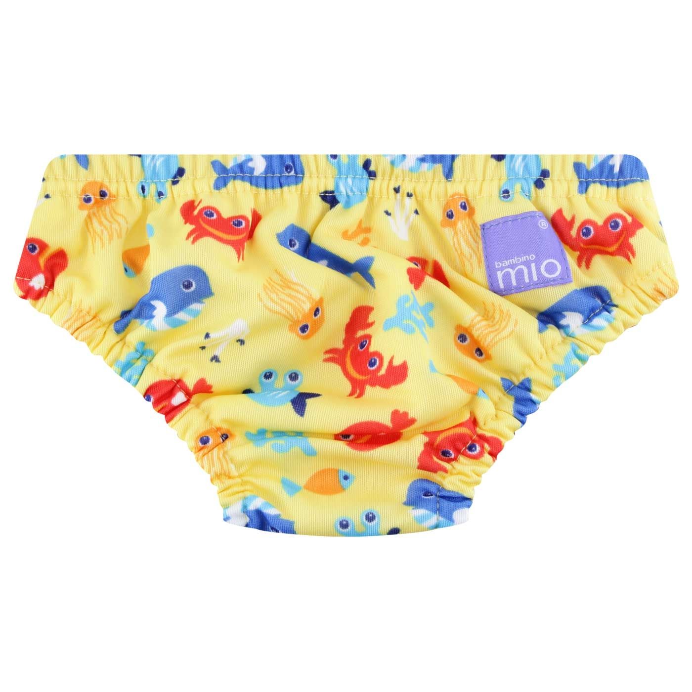 Bambino Mio Swim Nappies Deep Sea Yellow-XL - 1