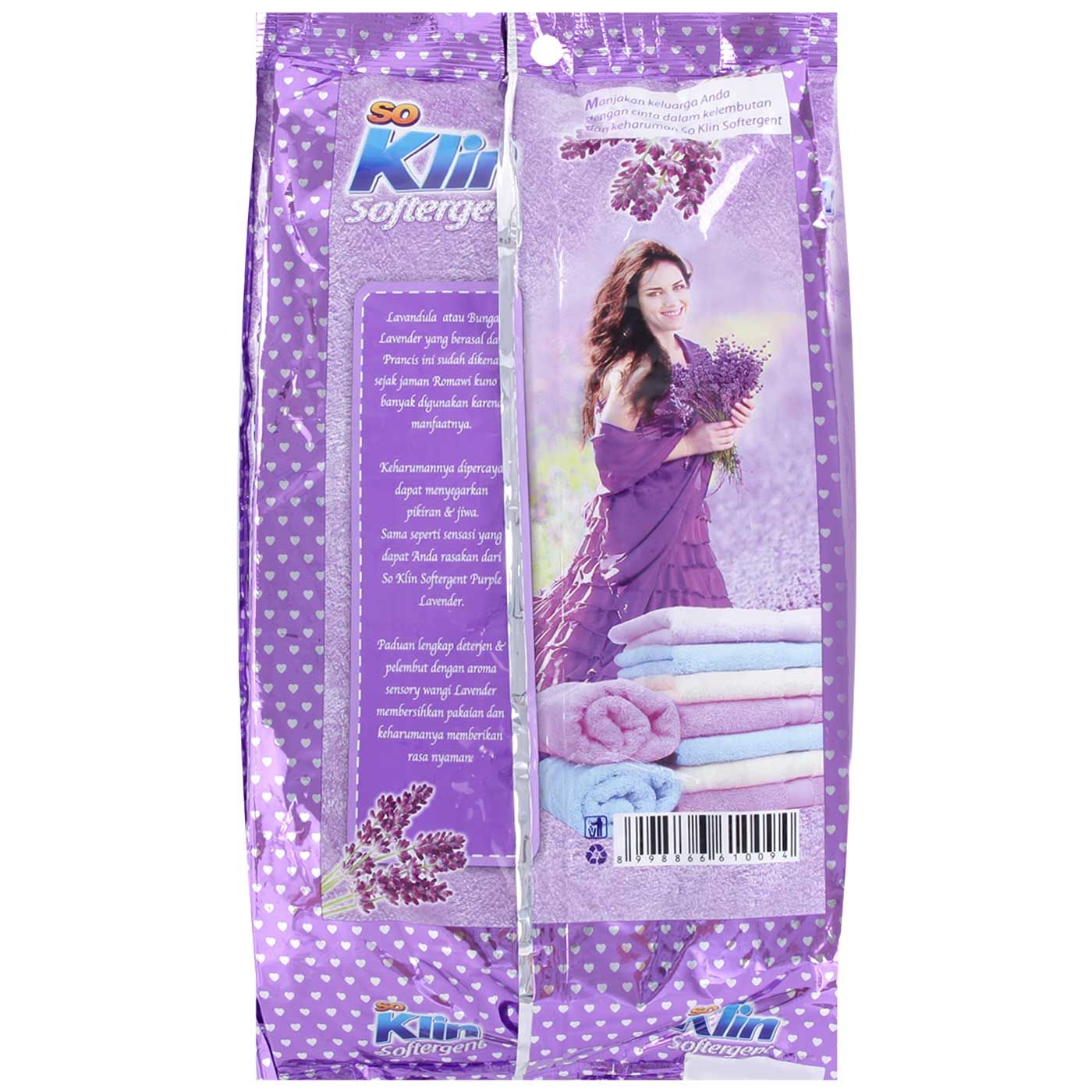 So Klin Powdet Softergent Purple Bag 1.8kg - 2