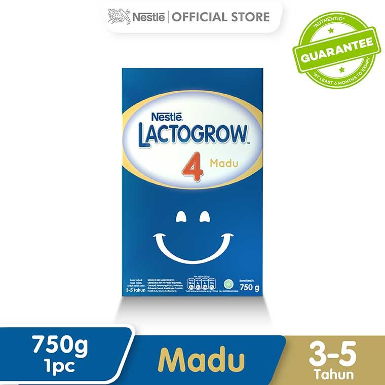Nestle Lactogrow 4  Madu 750 G ( 3-5 tahun) - 1
