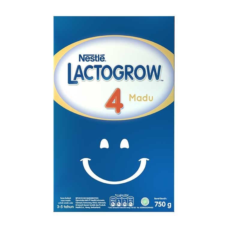 Nestle Lactogrow 4  Madu 750 G ( 3-5 tahun) - 4